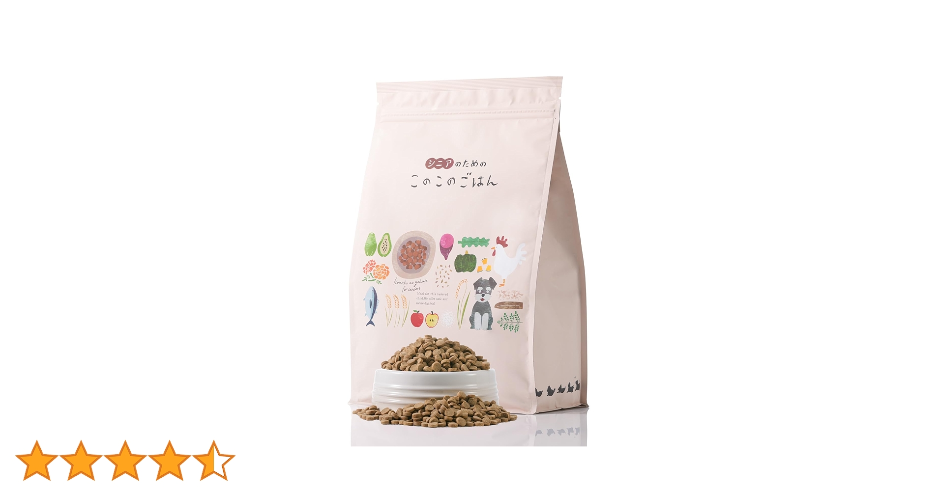 コノコトトモニ　このこのごはん1kg✖️6袋　全犬種全年齢対応 Amazon.co.jp: コノコトトモニ このこのごはん ドッグフード 犬